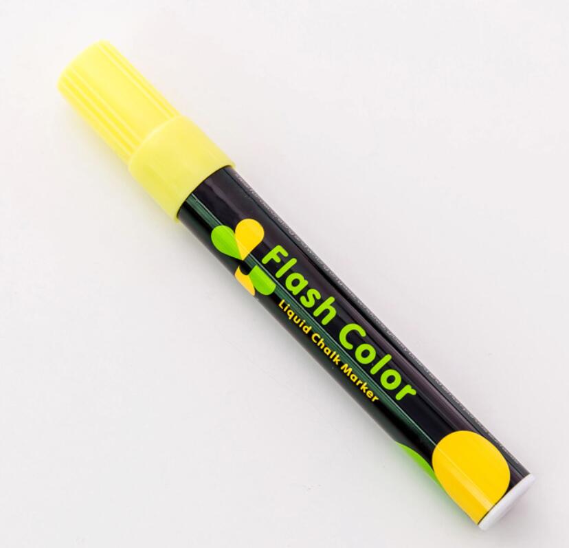 24 teile/los Fluoreszierende Platte Textmarker Stift Kreide Marker Stifte Glas Licht Tafel Malerei Kunst Marker Stift Schule Liefert: huang
