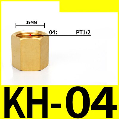 Messing Rohr Fitting Kupfer Schlauch Hex Kupplung Koppler Schnelle Connetor Innengewinde 1/8 &quot;1/4&quot; 3/8 &quot;1/2&quot; 3/4 &quot;BSP Für Wasser Kraftstoff Gas: KH-04