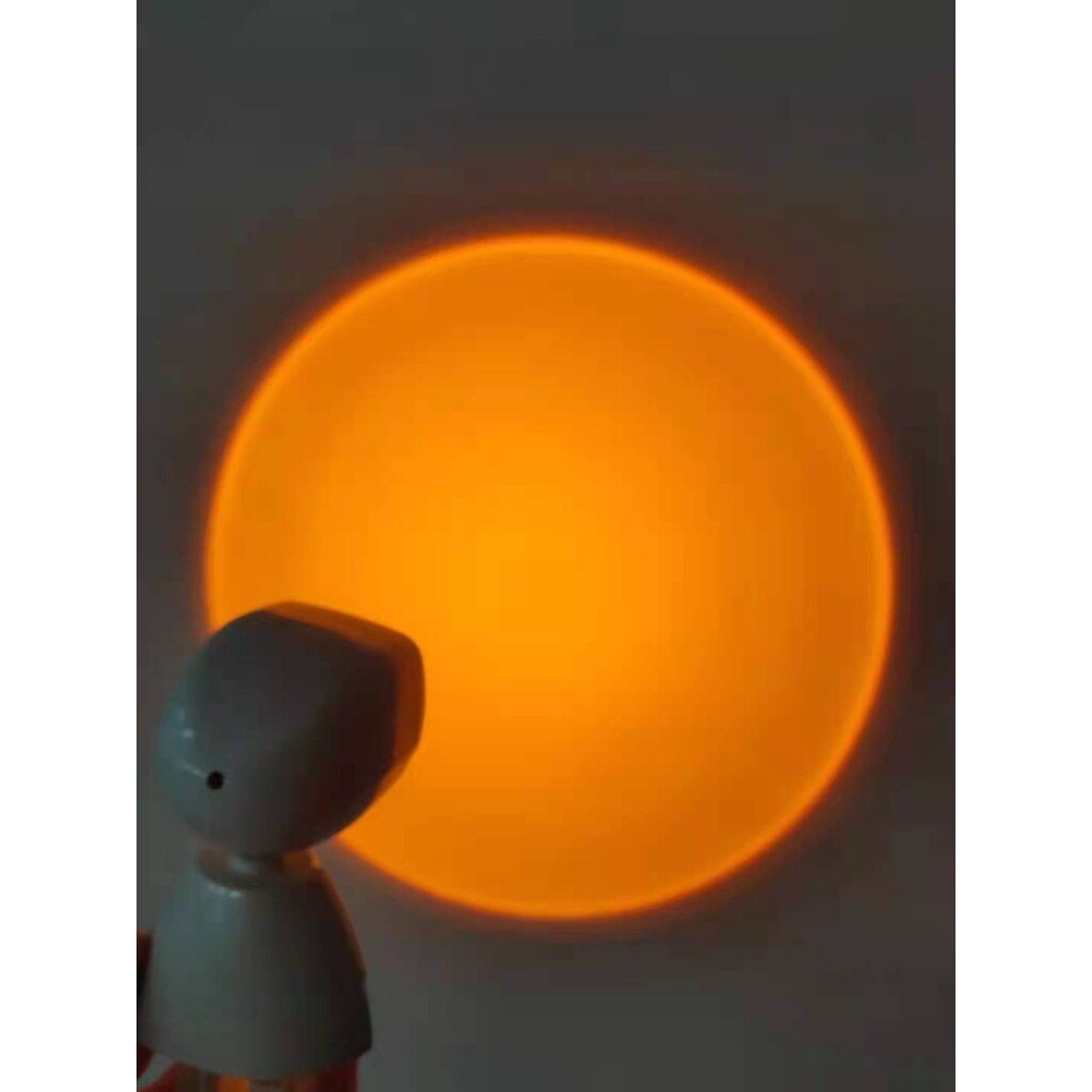 Astronaut Zonsondergang Sfeer Licht Night Projectie Robot Slaapzaal Slaapkamer: Sunset