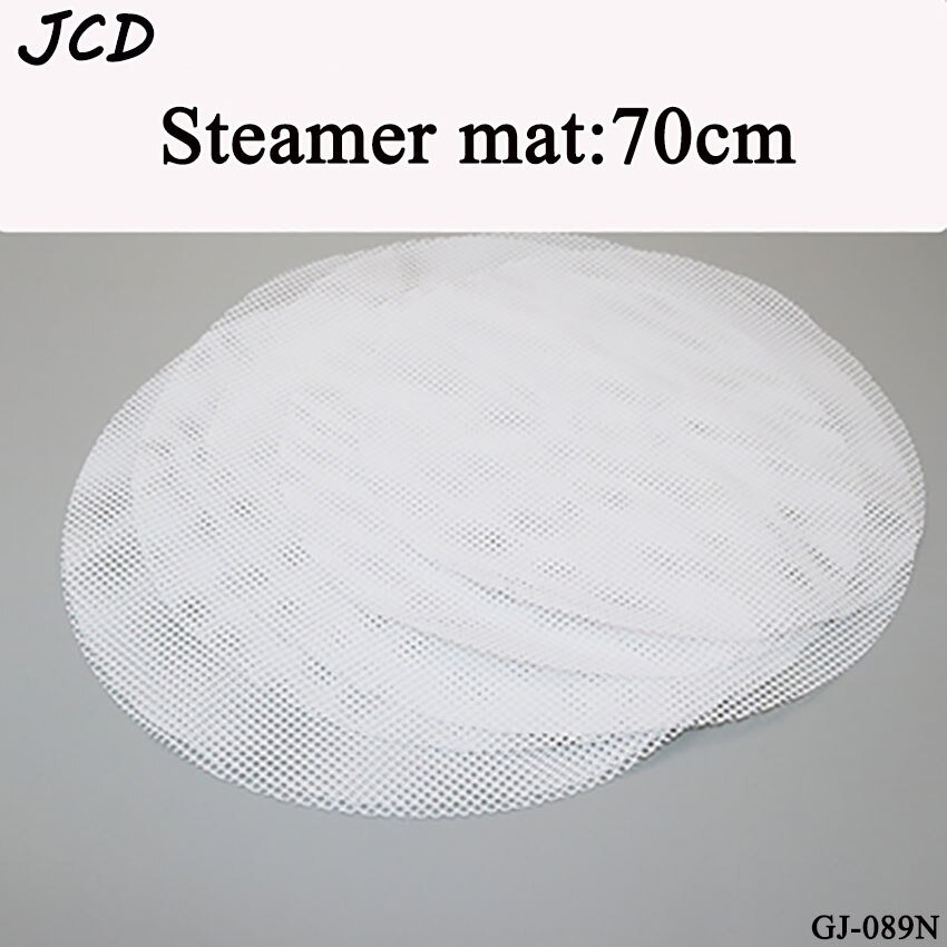 JCD 40 42 43-100cm Non-Stick White Silicone Steamer Dim Sum Paper Restaurant Kitchen Under Steamers Mat Kitchen Cooking Tools: 70cm