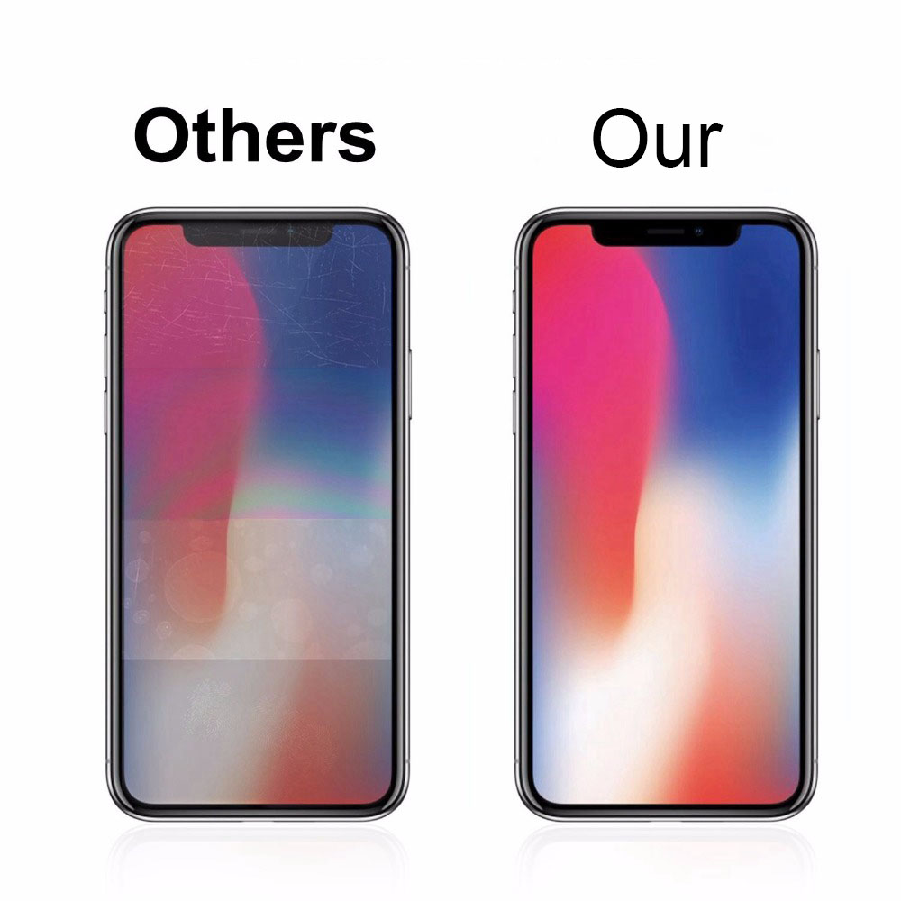 9H HD vidrio templado para iphone X XS X 11 Pro Max XR 7 8 Protector de pantalla 5S protectora de vidrio en iphone 7 8 6s Plus X 11 Pro de vidrio