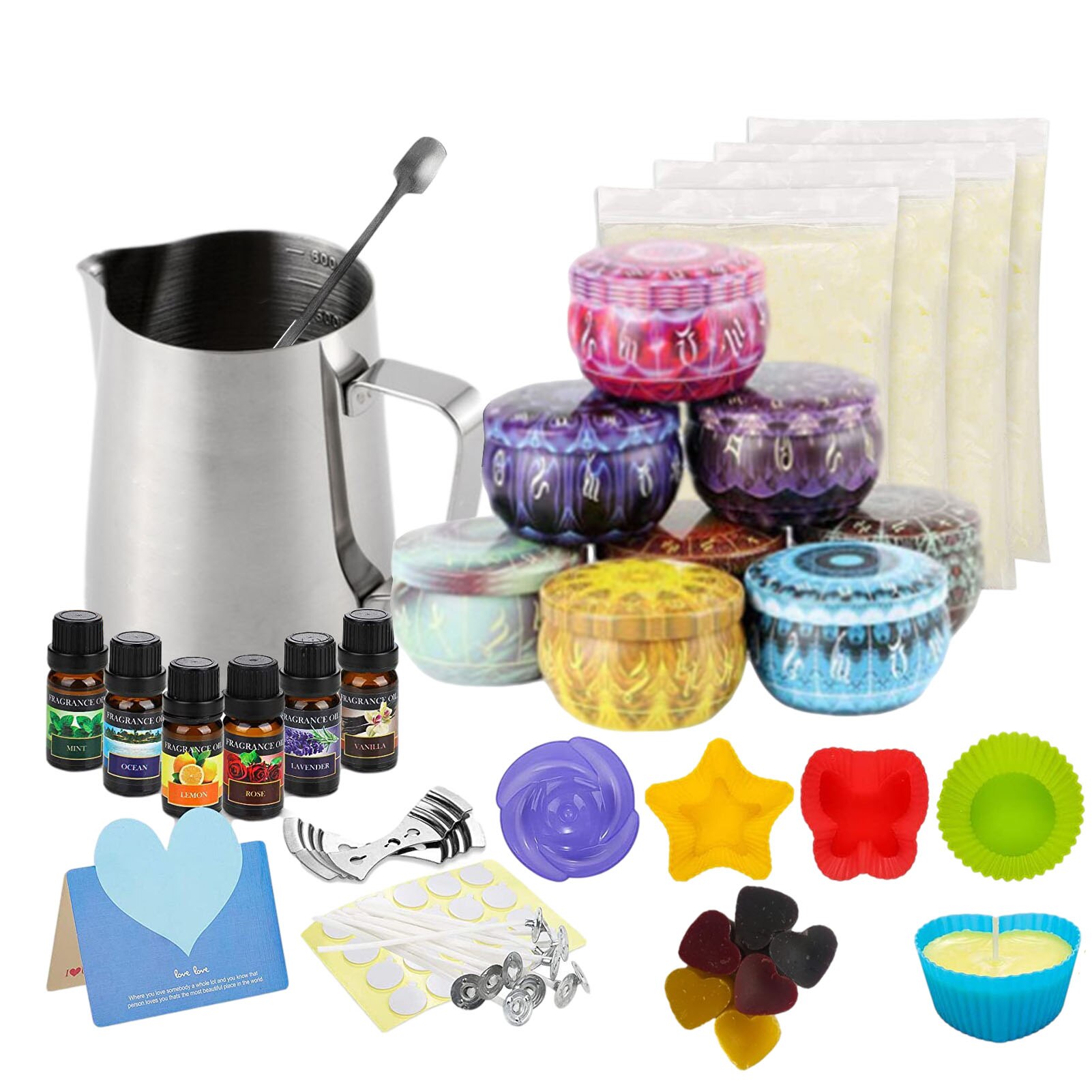 Candle Making Kit DIY Candle Making Accessories Aromatherapy Candle Set Handmade Candle Kit