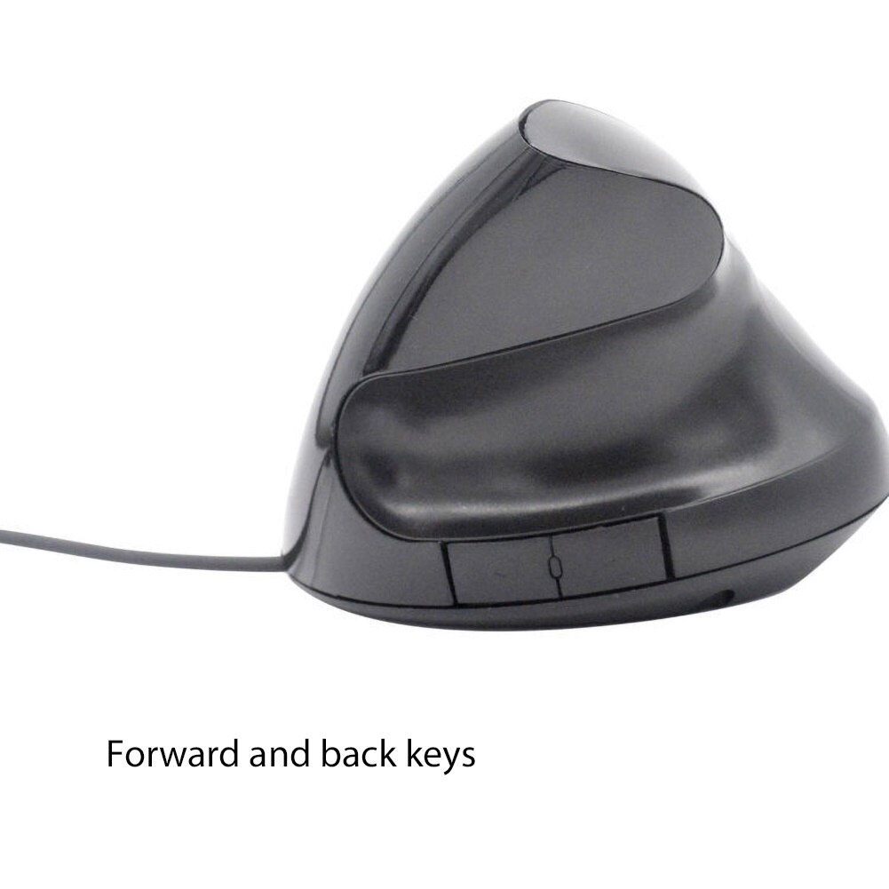 5D Wired Optical Gaming Mouse With USB Portable 1200DPI 2.4GH Ergonomic Upright Vertical Mouse For PC Desktop Laptop Computer