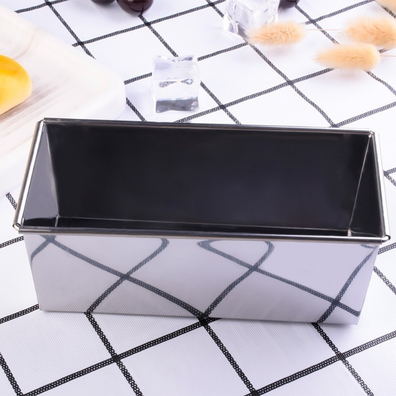 1pc pain Pan Rectangle pain grillé moule gâteau moule en acier au carbone pain pâtisserie cuisson ustensiles de cuisson bricolage antiadhésif Pan fournitures de cuisson