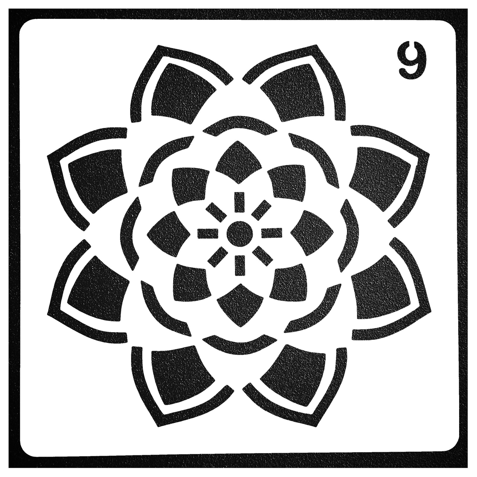 Mandala Painting Template Stencils Drawing Stencils Painting And Decor Bullet Journal Supplies Decorative Mandalas: HHA0709