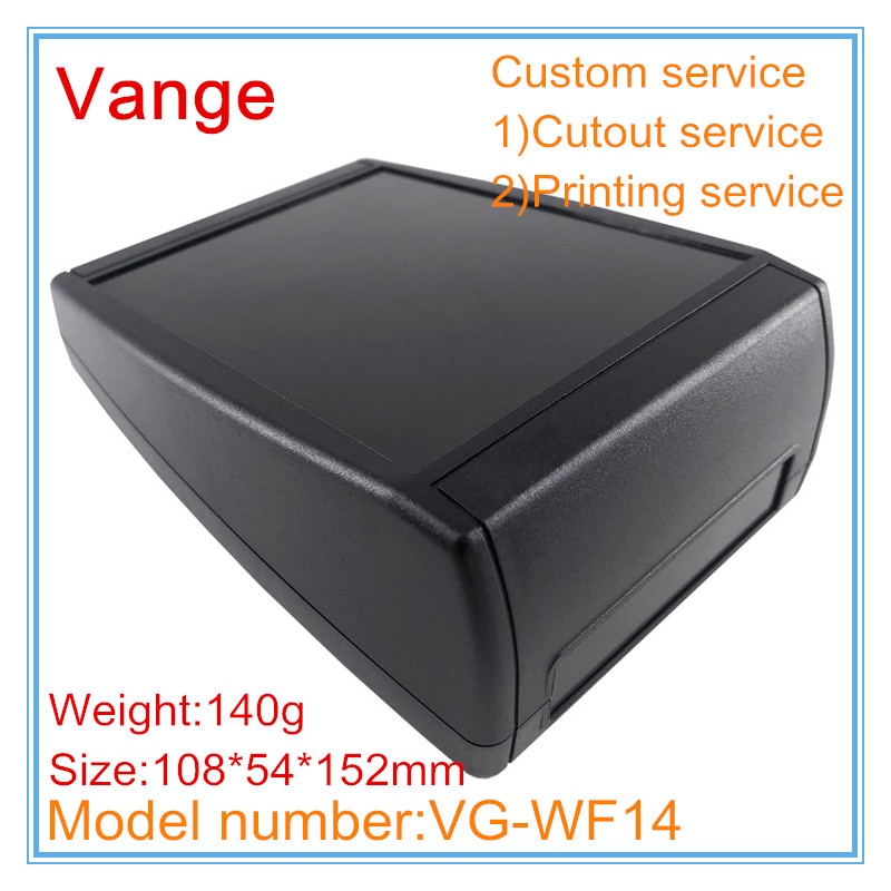5 stks/partij extrusie junction box 108*54*152mm IP54 ABS plastic behuizing diy case voor signaal versterker module