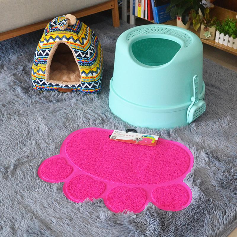 Waterdicht Huisdier Mat Voor Hond Kat Effen Kleur PVC Huisdier Voedsel Pad Huisdier Kom Drinken Mat Hond Voeden Placemat wassen Huisdier Producten