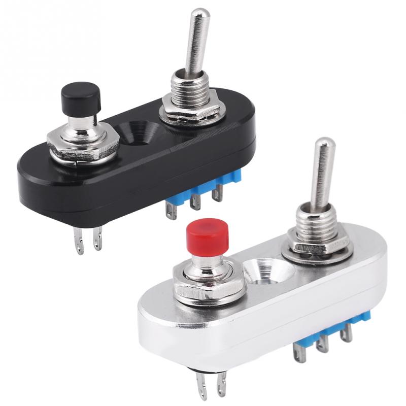 Aluminum Alloy Universal Motorcycle Handle Handlebar Grip Switch Headlight Horn On/Off