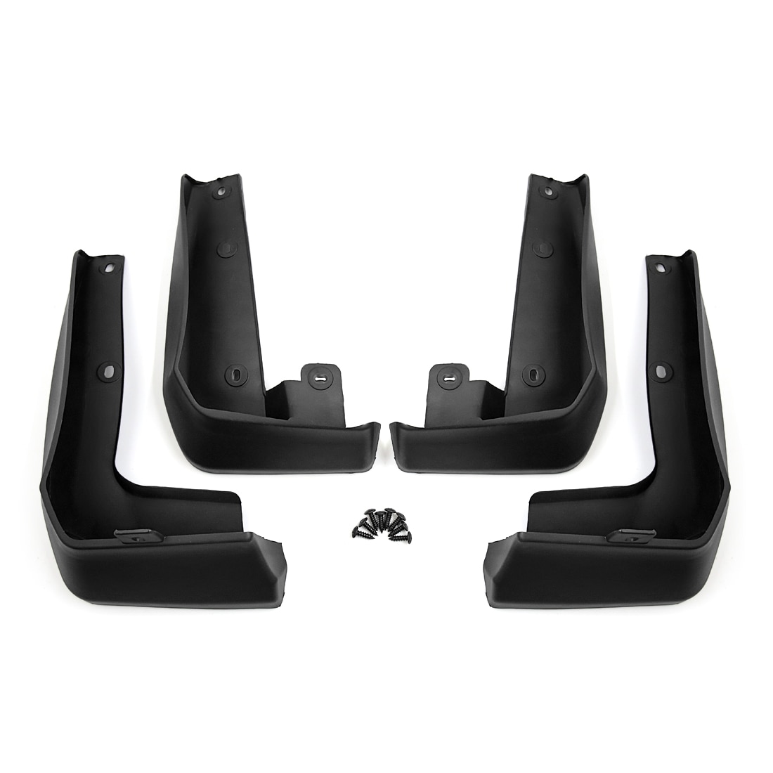 X Autohaux 4Pcs Hele Verkoop Zwarte Plastic Auto Voor Achter Spatbord Spatlappen Spatborden Splash Guards Set Voor Honda civic