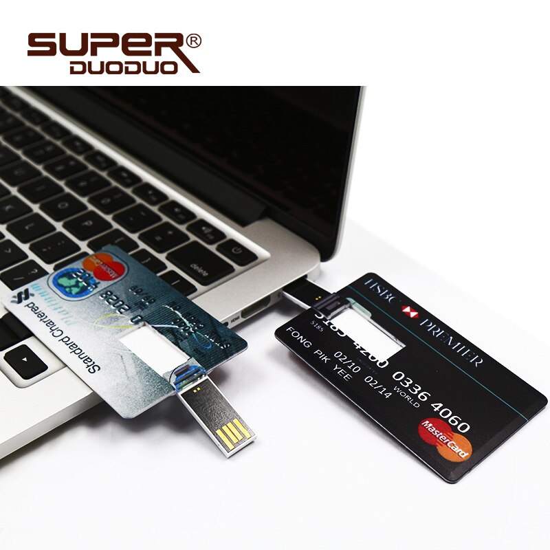 Carta di credito Master carte di credito visa American Express USB Flash Drive pen Drive 64GB 32G 8G 16G usb banca scheda di Memoria Spiedi drive pen