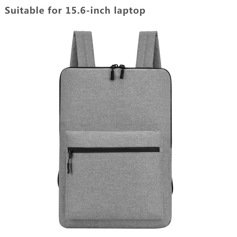 Slanke Laptop Rugzak Voor Mannen Vrouwen 15.6 &quot;Computer Kleine Rugzak Student College Rugzak Reizen Schooltassen Tiener Bagpack: Gray