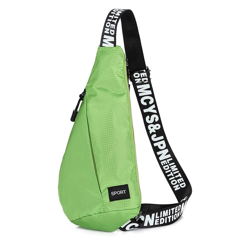 PAQUETE DE bandolera de hombro al aire libre de primavera Paquete de Ciclismo de bolsos individuales para hombres y mujeres 167: Green