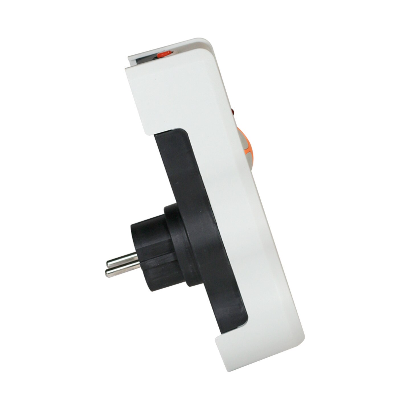 Surge protection Socket EU plug lightning protected wall type 1 2 and 3 outputs White on/off button 525 JOULE Tuncmatik