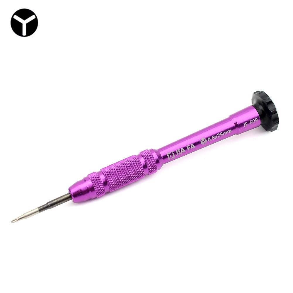 JIAFA JF-609-0.6Y tri-punto 0,6 destornillador de reparación para iPhone X/ 8/ 8P/ 7/ 7P y Apple Watch: Purple
