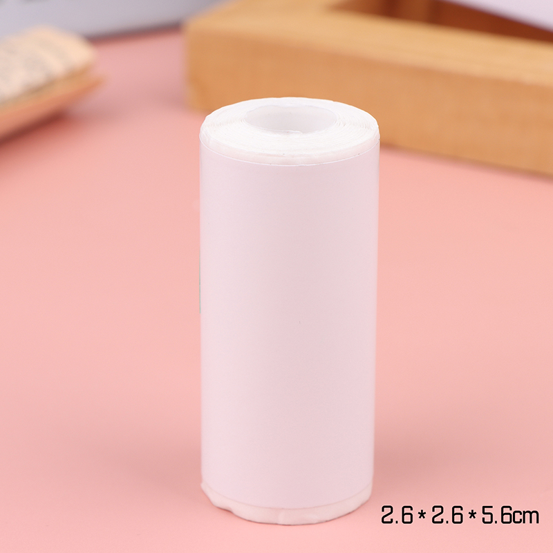 Mini Printer Paper Self-adhesive Thermal Papers HD Color Label Printers Photo Inkless Printing: green