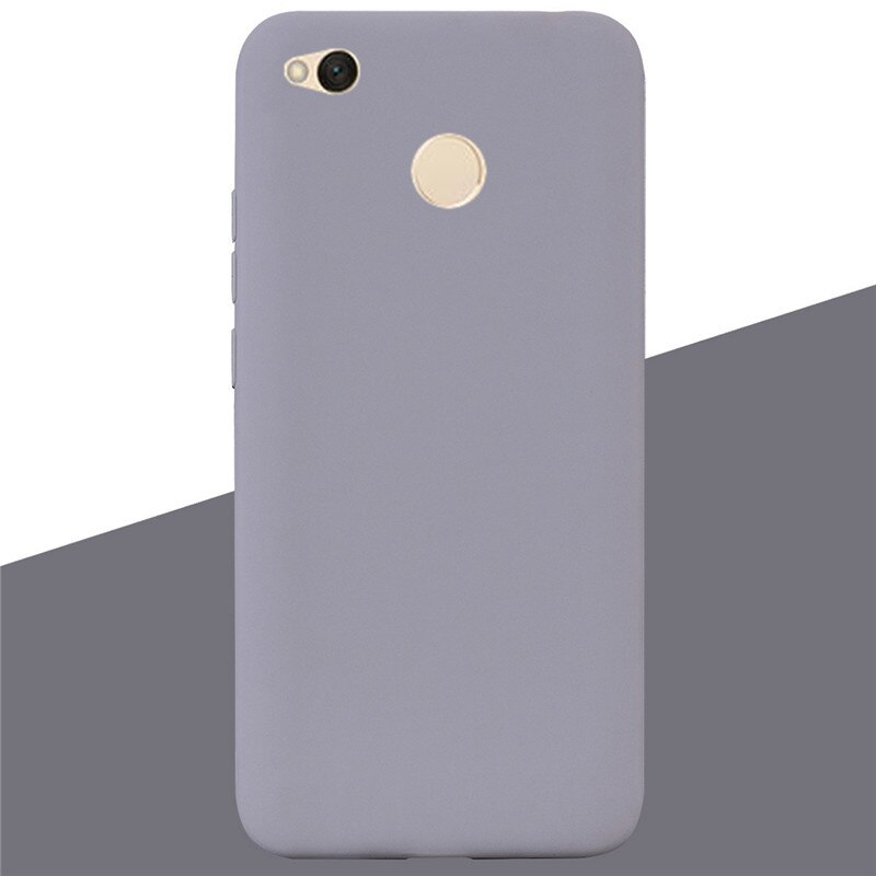 Case For Xiaomi Redmi 4x Case Silicone Soft TPU Ultra Thin Slim Shockproof Case For Xiaomi Redmi 4X On For Redmi 4x Silicon Case: 7 Gray