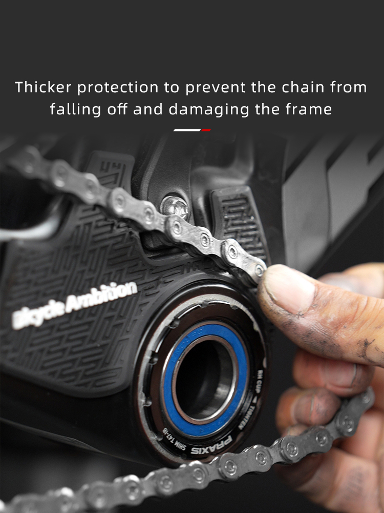 Usado para PINARELLO DOGMA F pegatina protectora de goma en soporte inferior accesorios de bicicleta protección de modificación de bicicleta