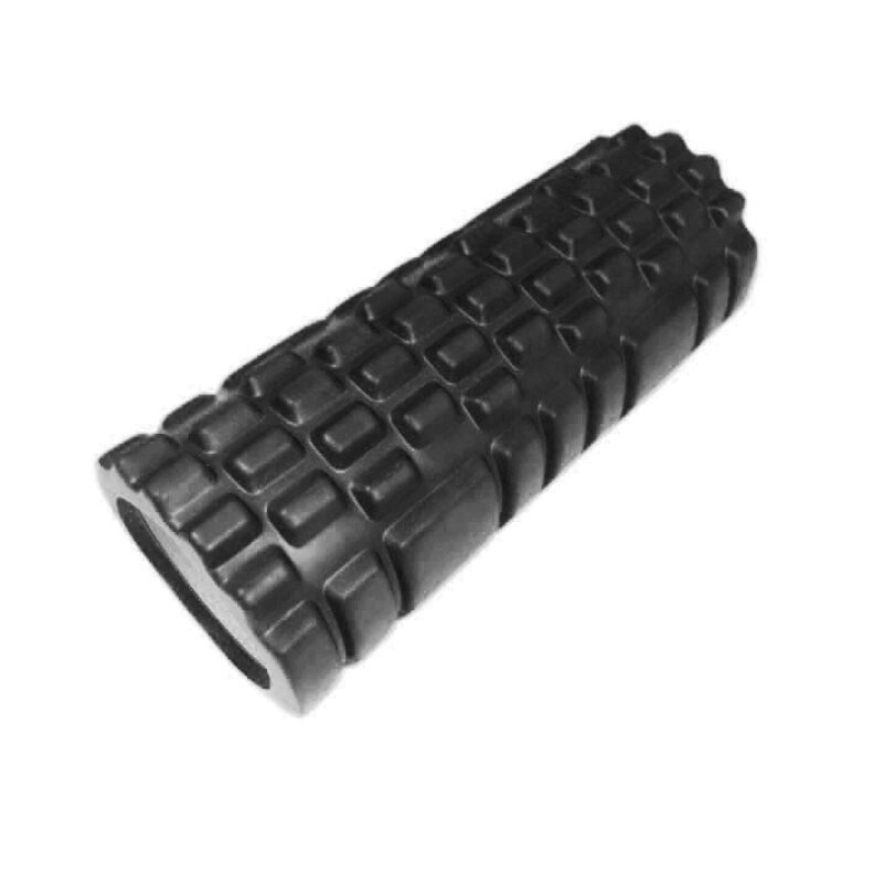 Hollow Yoga Column Foam Roller Yoga Block Pilates Fitness Foam Roller Gym Massage Exercise Muscle Relaxation Training Equipment: 33cm black