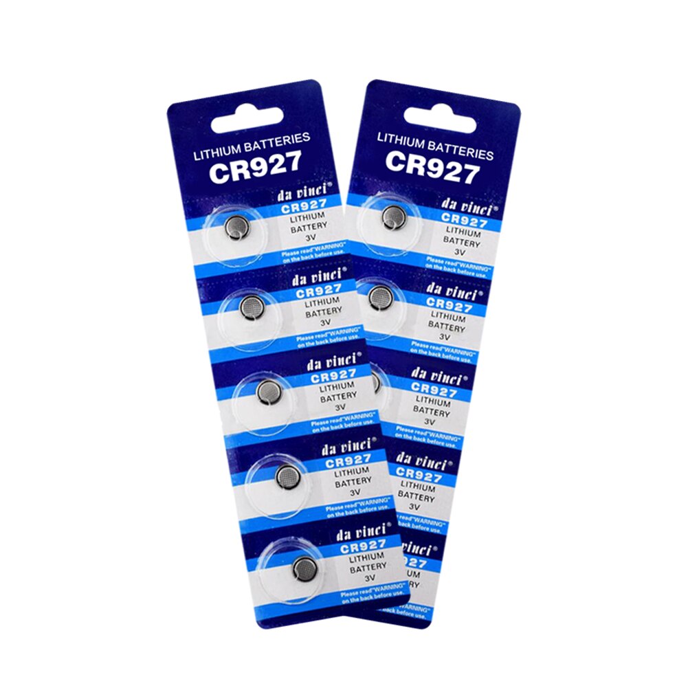 5Pcs CR927 Lithium Batteries 3V Coin Cells 927 DL927 BR927 ECR927 5011LC KCR927 LM927 Button Battery for Watch Clock Calculator