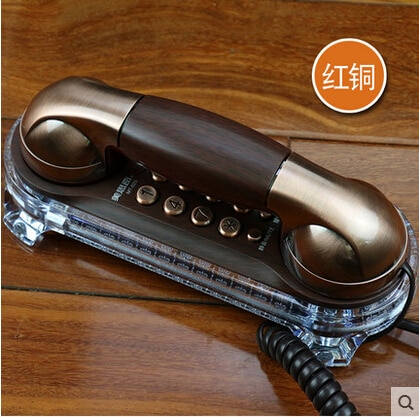 Wall Mounted landline Telephone Corded Antique Retro Telephone For Home