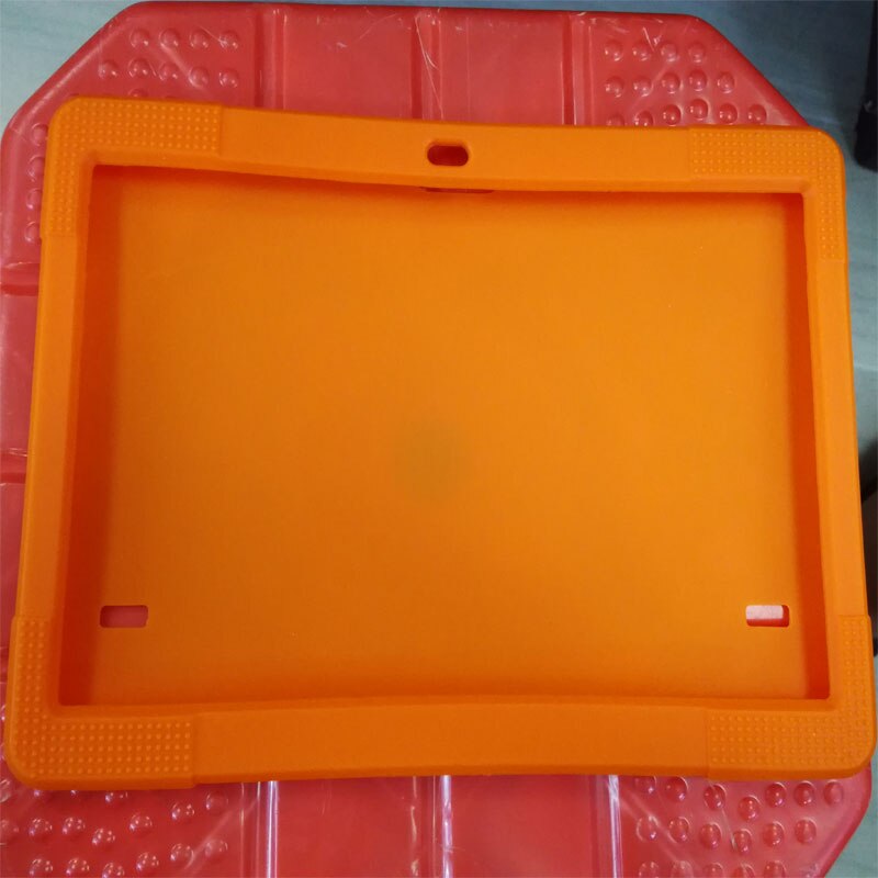 Funda de silicona suave para Teclast 98 Tableta octa core pc, funda de silicona segura a prueba de golpes para niños para Teclast 98 octa core de 10,1 pulgadas: orange