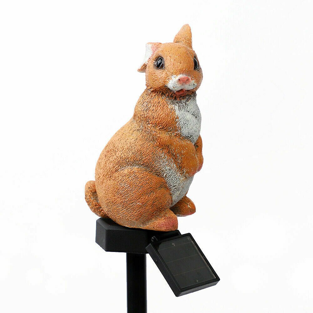 Waterproof Solar Powered Owl Animal Pixie Law LED Landscape Garden Lighting Dusk to Dawn Outdoor Security Path Lights: Photo Color 3