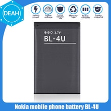 Batteria del telefono 1PCS 1000mAh BL-4U BL4U BL 4U per Nokia Asha 300 305 306 308 3120c 5250 206 515 5330 5530XM XpressMusic 5730 6212c