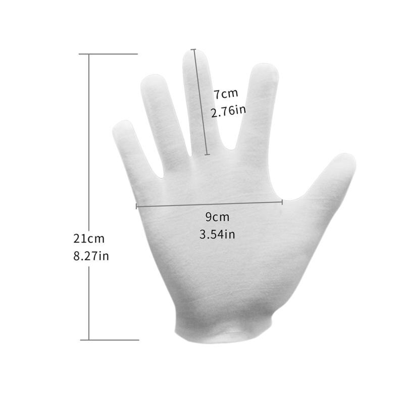 1 paire de gants blancs photographiques Anti-empreinte digitale pour produit prise de vue photographie Studio accessoires