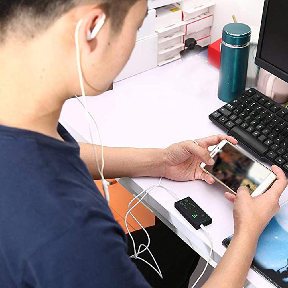 Mini Voice Changer Device Voice Changeing Modes Microphone Disguiser Phone Microphone Voice Changer Adapter