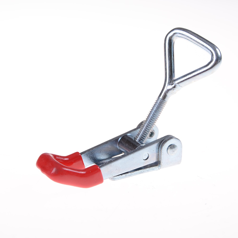 Loquet à bascule réglable en métal, supporte jusqu'à 90 kg/ 198 lb, pince à dégagement rapide, antidérapante, outils de serrage,