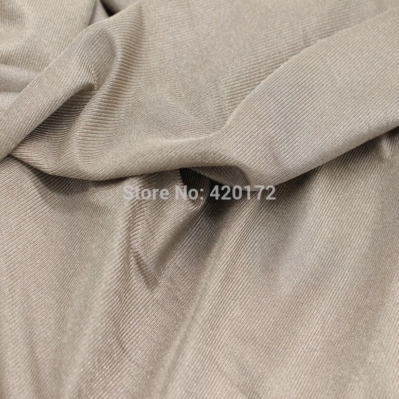 100%  silverfiber töjbart tyg strålskyddsmaterial silver ledande tyg ksilver 1#  med bra