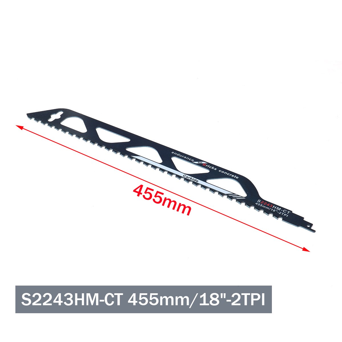 Draadloze Oplaadbare Elektrische Reciprozaag Houtbewerking Snijden Reciprozaag Vervanging Tool + Saw: 455mm