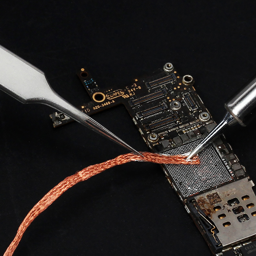 Pinzas puntiagudas para codo, Aaa-14 mecánico, alargar, espesar, pinza de precisión de acero inoxidable, pinza de sujeción de posicionamiento, herramienta de Repar