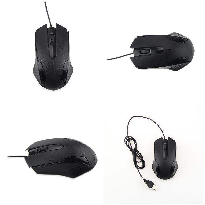 Durable Wired Gaming Maus Ergonomie USB 3 Tasten Optische Rad Gleitschutz Matt Für PC Pro Laptop Gamer Computer