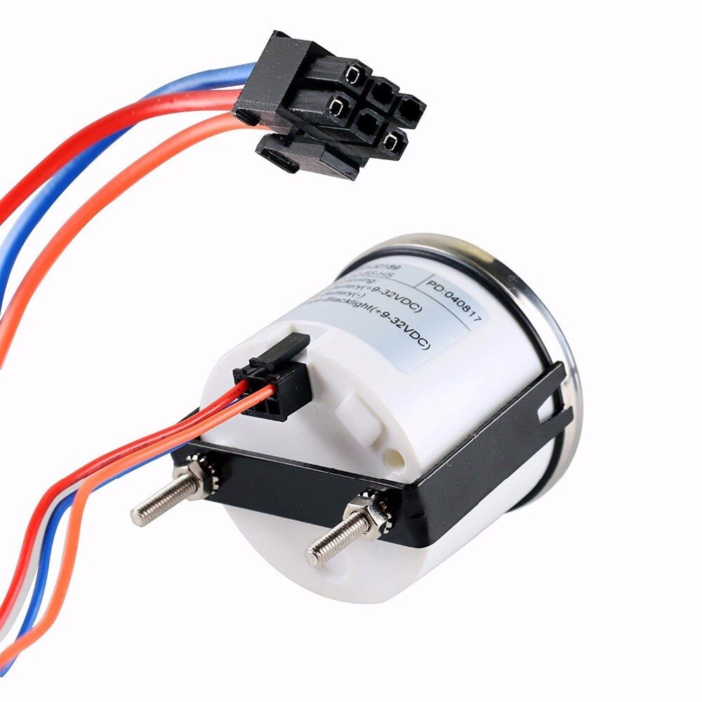 52mm Digitale Voltmeter Motor- Auto Volt Messgerät 8 ~ 32V Meter Mit Hintergrundbeleuchtung passen Auto Stiefel Lkw Motorrad Marine