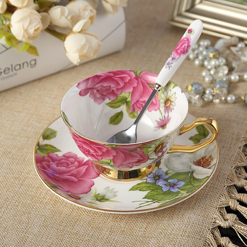 Tasse de thé noir britannique Royal en porcelaine de , tasse à café luxueuse en céramique: 9