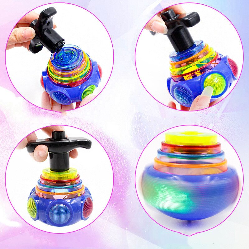 Toupie Beyblade L9cm, jouet classique brillant avec musique, Puzzle en matériau sûr pour garçon