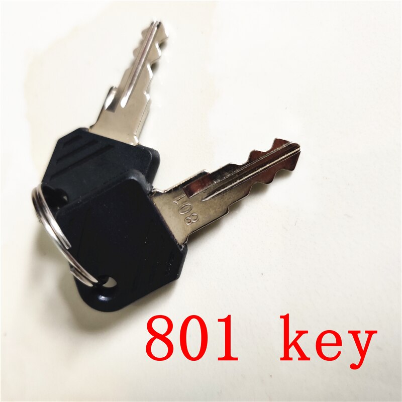 Linde forklift part 0009730419 801 key used on 335 336 electric truck E16 E20 E25 E30
