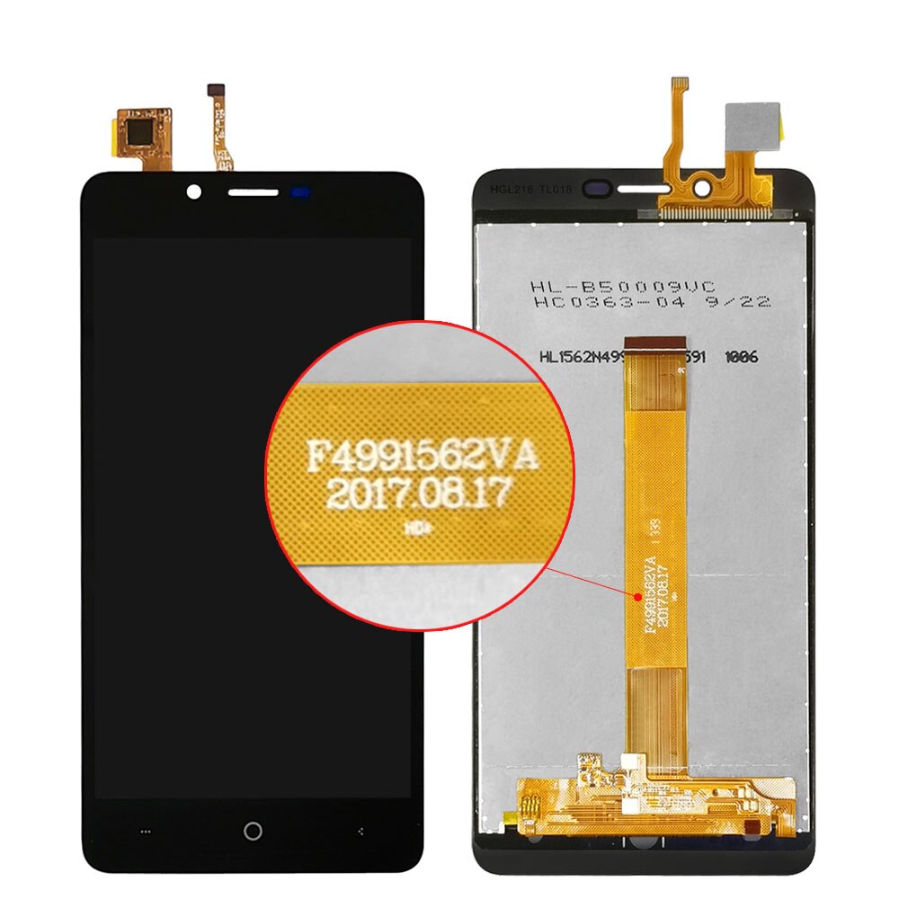 5 inch For Vertex Impress Lion dual cam 3G LCD Display + Touch Screen Digitizer Sensor Assembly With Free Tools