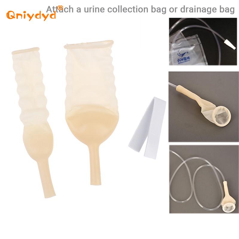 Cathéter externe médical stérilisé pour homme, 1 pièce, collecteur d'urine en latex