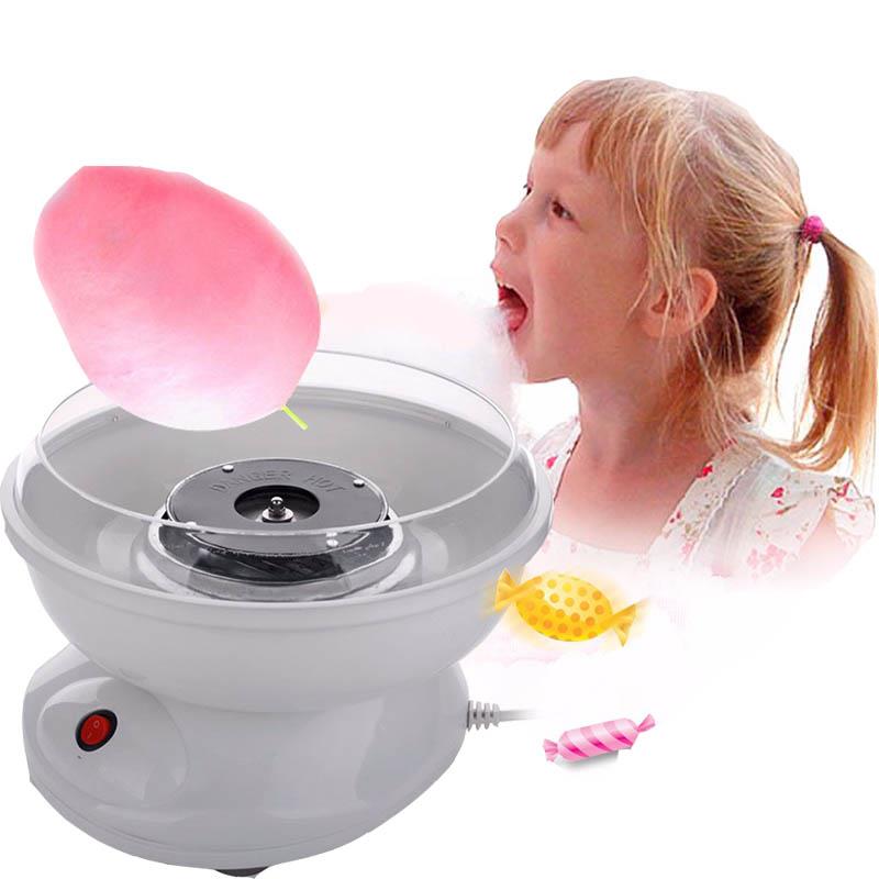 Electirc sweet cotton candy machine maker Candyfloss Making Machine Cotton Sugar Candy Floss Maker Fancy art Cloud Party DIY