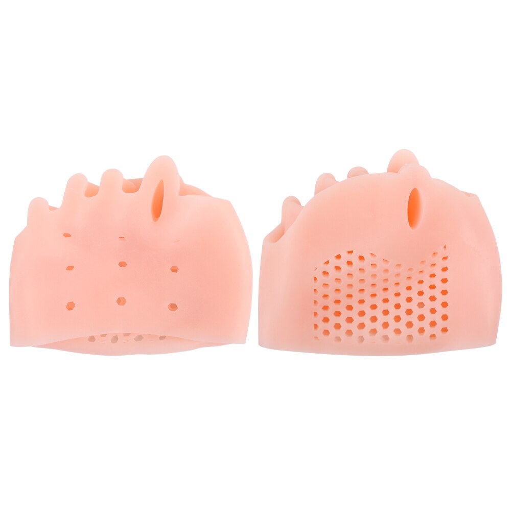 Silicone Forefoot Metatarsal Pads Pain Relief Orthotics Foot Massage Anti-slip Protector High Heel Elastic Cushion Foot Care