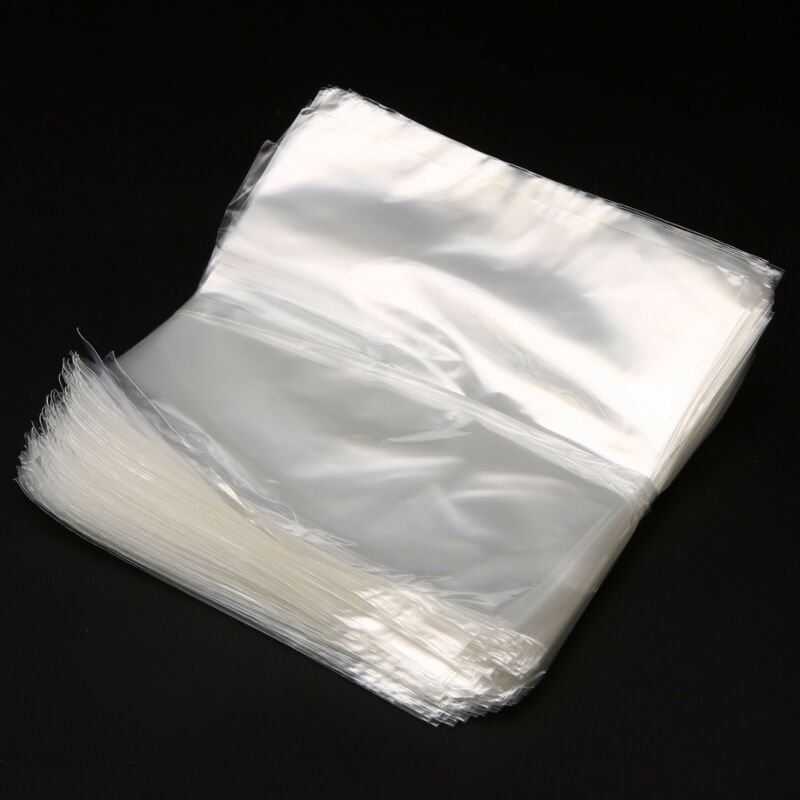 100-500pcs Mayitr POF Transparent Shrink Wrap Film Heat Seal Bags Pouch Packing Bags For Wine Food Cosmetic Book Packaging: 15x15cm / 500pcs