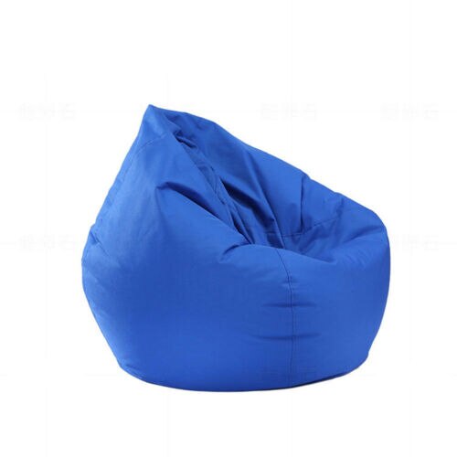 Große Sitzsack Gamer Sitzsack Erwachsene Outdoor Gaming Garten Große Arm Stuhl: Blau