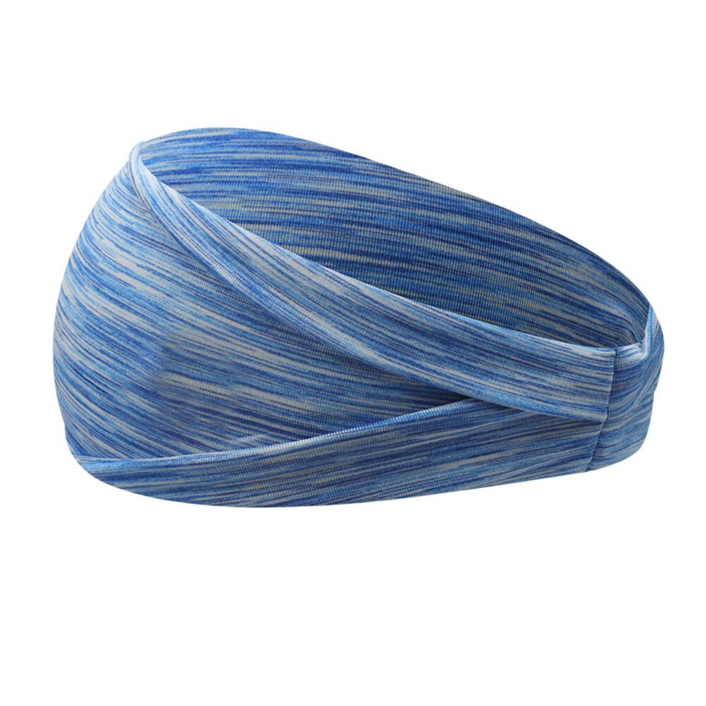 Cinta ancha para el pelo para mujer, diadema elástica para lavado de cara, ropa deportiva para Yoga: c