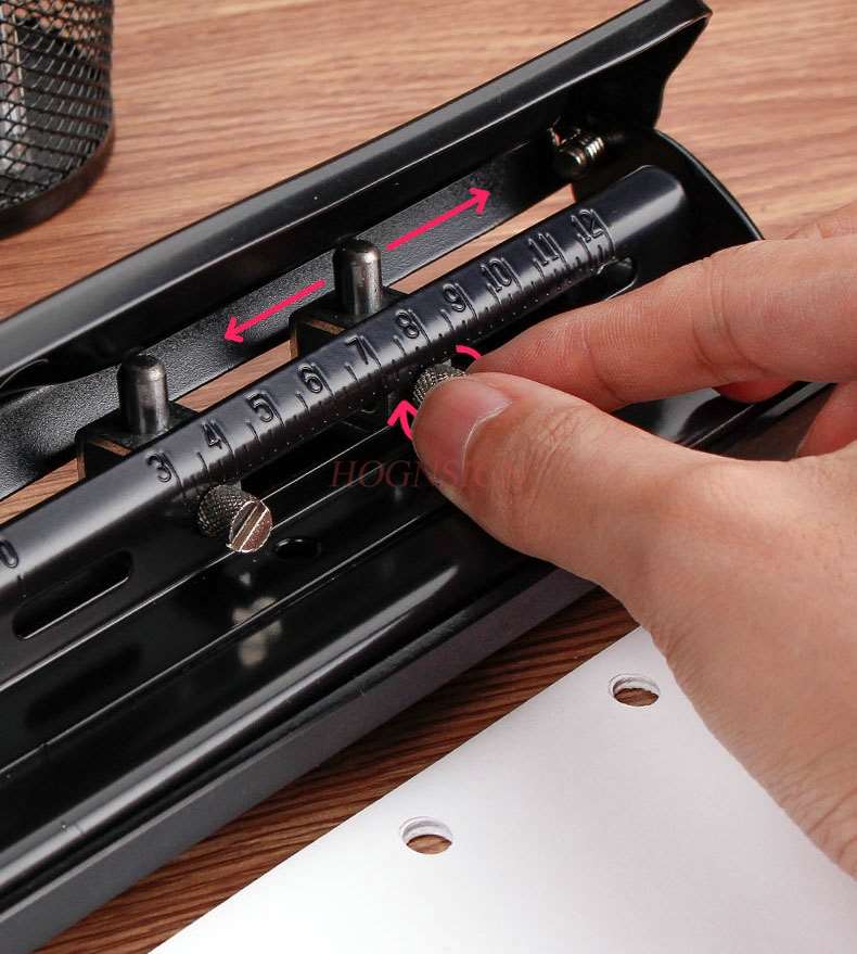 Hole puncher stationery binding puncher student manual loose-leaf paper manual puncher round hole three hole four hole puncher