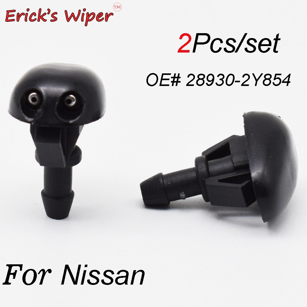 Erick 'S Ruitenwisser Voorruit Ruitenwisser Washer Jet Nozzle Voor Nissan Altima L31 Xterra WD22 X-Trail T30 Frontier d22 Pulsar N15