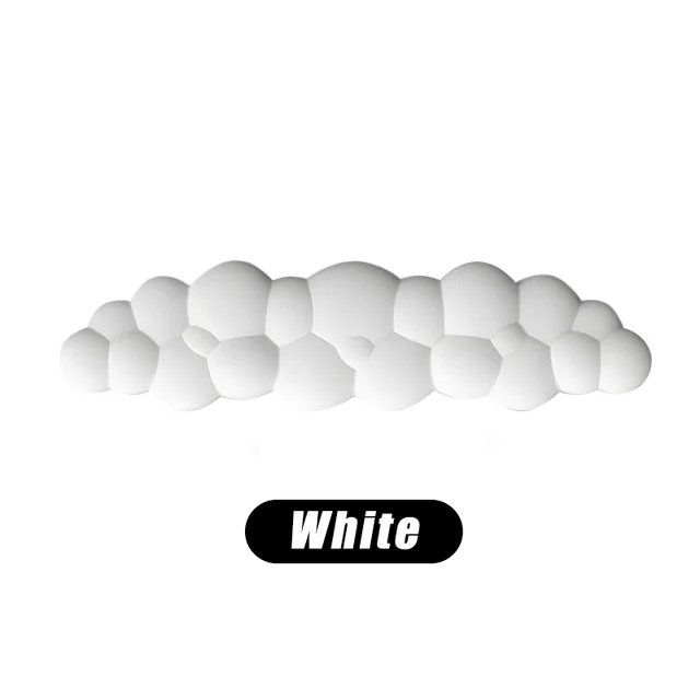 Tastatur-Cloud-Handgelenkauflage mit Memory-Schaum-Handgelenkstütze/Kissen aus weichem Leder zum einfachen Tippen und zur Schmerzlinderung im Büro: COFFEE