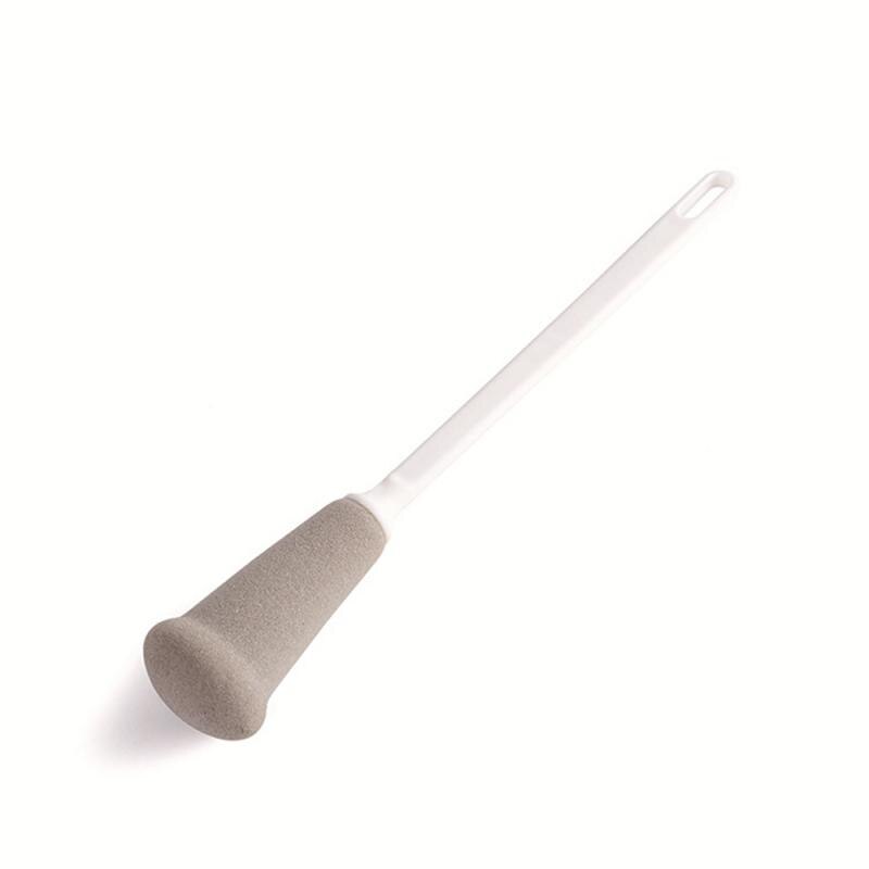 1pc éponge peut être verticale à Long manche éponge tasse brosse lait bouteille brosse nettoyage brosse thé ensemble cuisine eau tasse/bouteille propre: 01