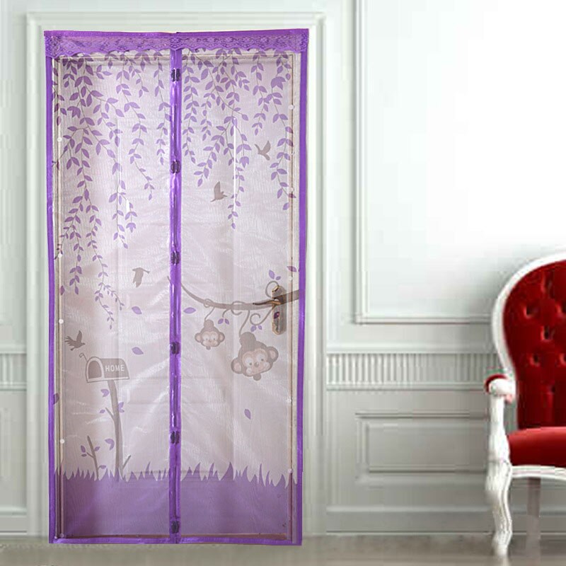 Home Magnetic Curtains Mosquito Net On Door Window Mesh with Magnets Insect Screen TT-best